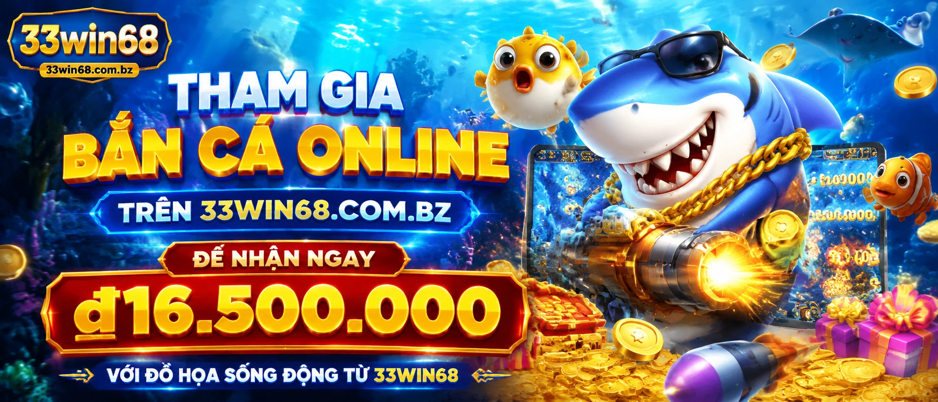 Jackpot fishing game interface