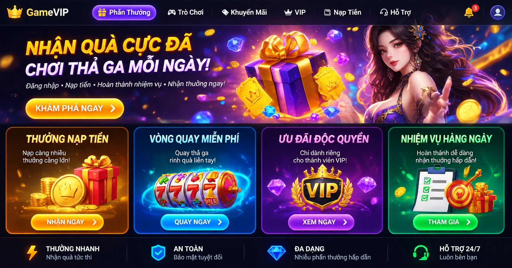 33win gifts: Ưu Đãi Hấp Dẫn Từ Trang Chủ 33win - image 1 33win gifts: Ưu Đãi Hấp Dẫn Từ Trang Chủ 33win - image 1